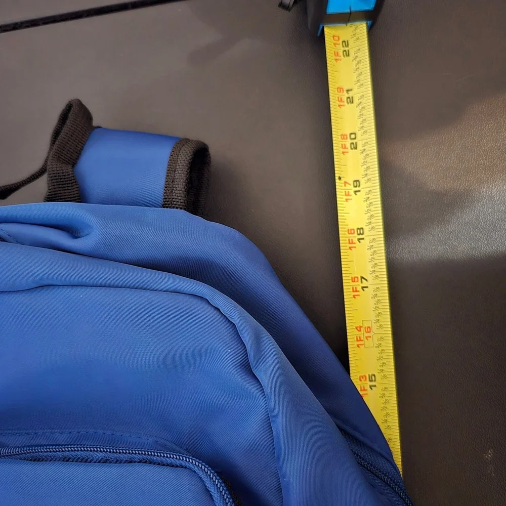 Ariel CleanSpark Blue Backpack Laptop Bag Padded Straps Multiple Pockets